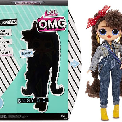 L.O.L. Surprise! O.M.G. Busy B.B. Fashion Doll with 20 Surprises,Multicolor