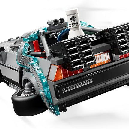 LEGO Speed Champions Time Machine from Back to The Future Building Toy for Kids - Pretend Play & Display Car Toy W/ 2 Build Modes for Boys & Girls, Ages 9+ - Gift Ideas for Birthdays & Fans - 77256