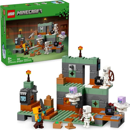 LEGO Minecraft The Trial Chamber Building Toy - Gamer Playset for Kids, Girls and Boys, Ages 8+ - Includes Shadow Hoodie Minifigure for Pretend Play - Gift Idea for Birthday - 21271