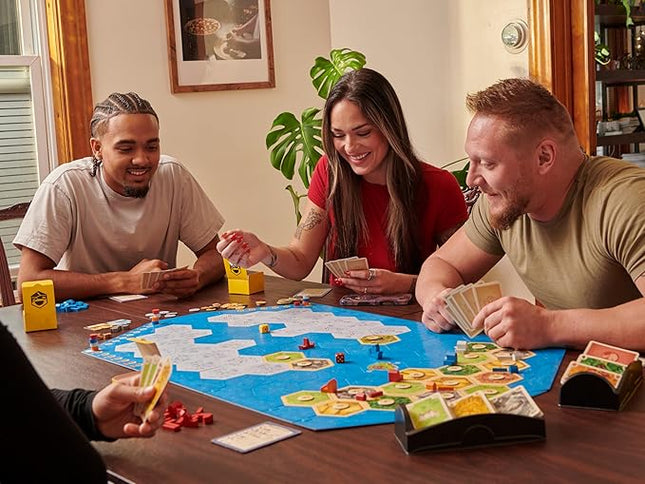CATAN Explorers & Pirates Board Game Expansion (6th Edition) Embark on New Adventures, Strategy Game for Kids & Adults, Ages 12+, 3-4 Players, 90 Minute Playtime, Made by Catan Studio