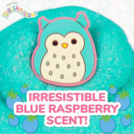 Original Squishmallows Winston Premium Cloud Slime - Limited Release, Blue Raspberry Scent, 8 oz. Jar
