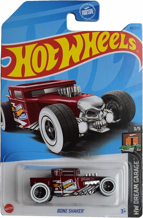 Hot Wheels Bone Shaker, HW Dream Garage 3/5 [red] 60/250