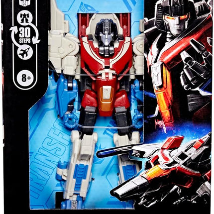 Transformers Studio Series Deluxe Class One Starscream, 4.5-inch Converting Action Figure, Robot Toys for Ages 8+