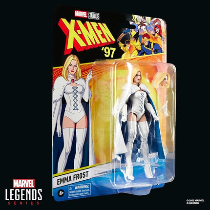 X-Men Marvel Legends Series Emma Frost, 97 Collectible 6-Inch Action Figure Toy