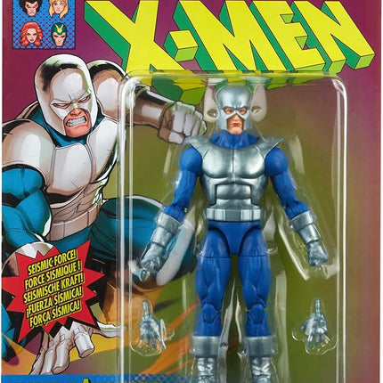 Marvel Legends Series X-Men Classic Avalanche 6-inch Action Figure Toy, for 4+ Years, 2 Accessories