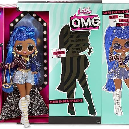 L.O.L. Surprise! O.M.G. Miss Independent Fashion Doll with 20 Surprises,Multicolor