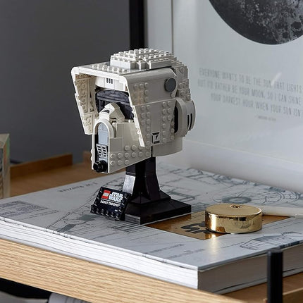 Lego Star Wars Scout Trooper Helmet 75305 Collectible Building Toy, New 2021 (471 Pieces)