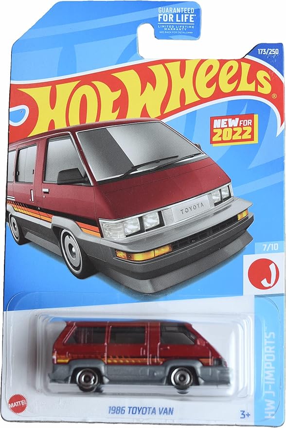 Hot Wheels 1986 Toyota Van, HW J-Imports 7/10