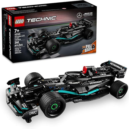 LEGO Technic Mercedes-AMG F1 W14 E Performance Pull-Back Car Toy, Vehicle Building Set for Boys and Girls, Mercedes Race Car Toy Model, Gift for Kids Ages 7 and Up, 42165