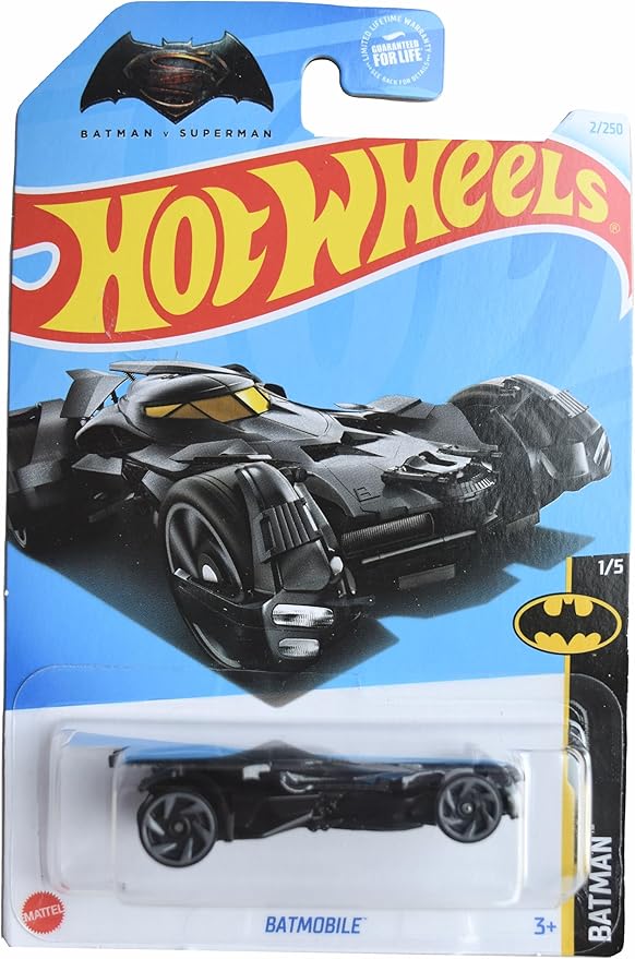 Hot Wheels Batmobile, Batman 1/5 [Black] 2/250