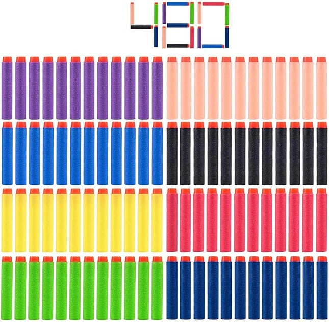 240 Pcs Colorful Refill Darts Bullets Ammo Pack for Nerf N-Strike Elite Series Blasters