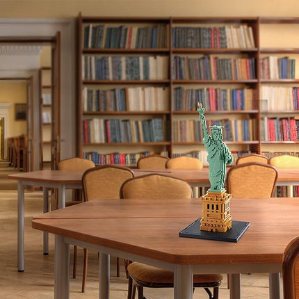 YaJie Statue of Liberty Mini Blocks Set (2810 PCS), Educational Architecture Model Kit for Teens & Adults, Creative DIY Landmark Building Toy, Ages 14+