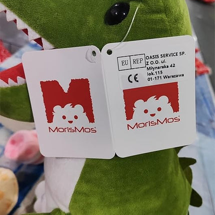 MorisMos Dinosaur Stuffed Animal with Babies,23.6'' Big T-Rex Mommy Stuffed Dinosaur with 3 Baby Dino Plush Toys, 3 Eggs,Boy Girl Dino Toys for Kid Birthday Christmas,Green T-rex