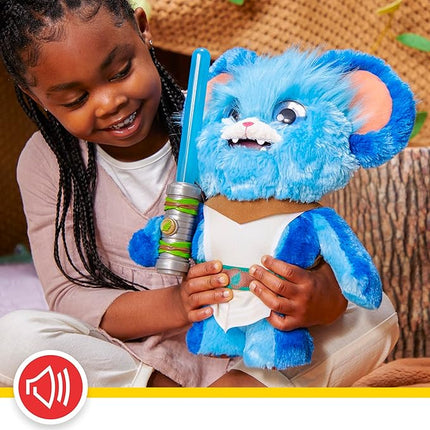 Star Wars: Young Jedi Adventures Jabberin' Jedi Nubs, Electronic Plush, Lights & Sounds, Toys, Preschool Toys for 3 Year Old Boys & Girls