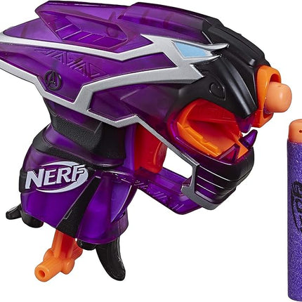 Nerf Black Panther Microshots Marvel Toy Blaster - Includes 2 Official Elite Darts - for Kids, Teens, Adults