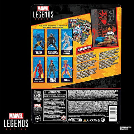 Marvel Legends Series Daredevil, The Man Without Fear Comics-Inspired Collectible 6-Inch Scale Action Figure with Character-Sized Comic Accessory
