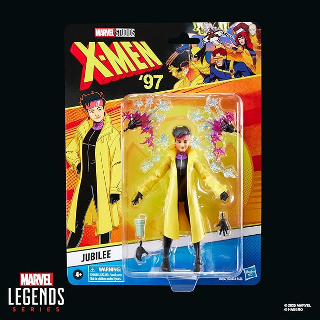 X-Men Marvel Legends Series Jubilee, 97 Collectible 6-Inch Action Figure Toy