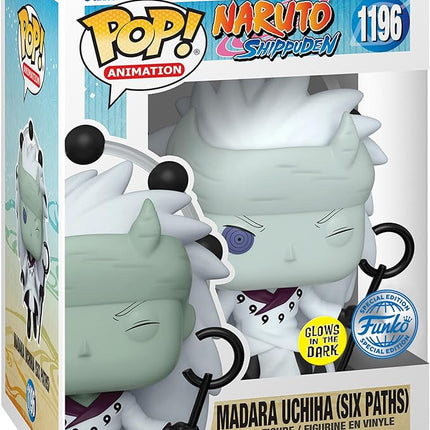 Funko Pop! Animation: Naruto Shippuden - Madara Uchiha, Six Paths Special Edition Multicolor Exclusive Figure #1195