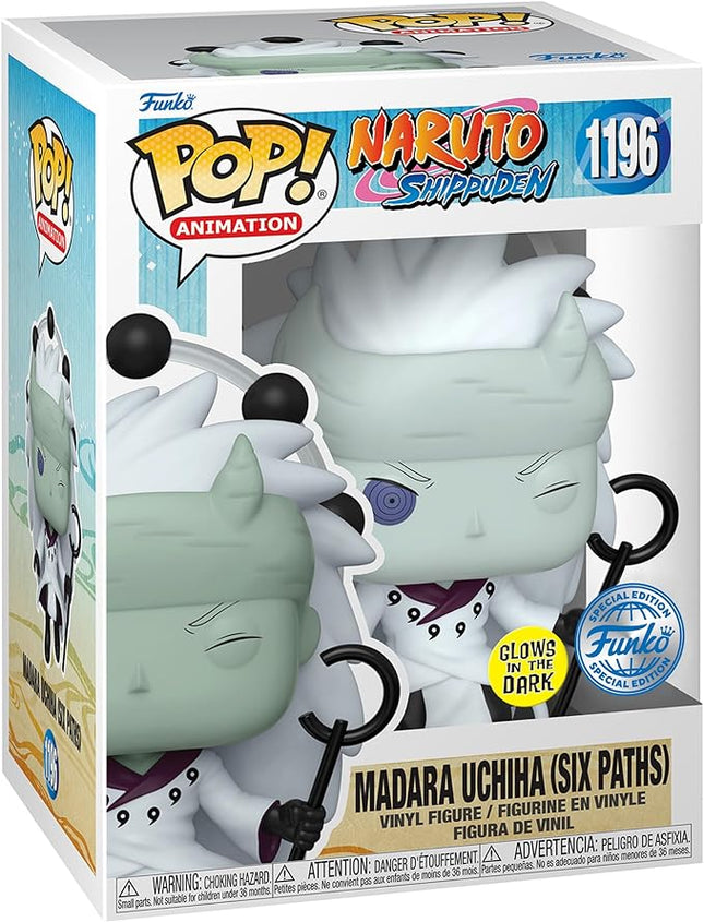 Funko Pop! Animation: Naruto Shippuden - Madara Uchiha, Six Paths Special Edition Multicolor Exclusive Figure #1195