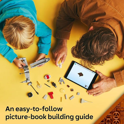 LEGO Star Wars: The Mandalorian Mando and Grogu's N-1 Starfighter Toddler Building Toy - Star Wars Baby Yoda Toy for Kids, Boys & Girls, Ages 4+ - Educational Preschool Toy Gift for Birthdays - 75410