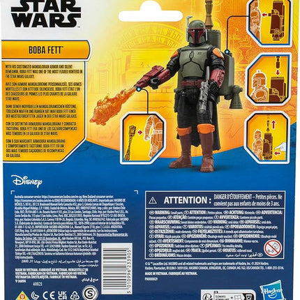 STAR WARS Epic Hero Series Boba Fett 4-Inch Deluxe Action Figure & 4 Accessories, Toys for 4 Year Old Boys and Girls & Up