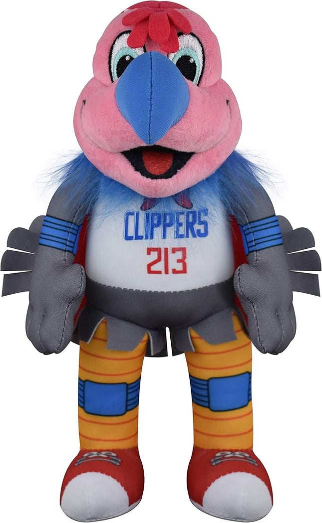 Bleacher Creatures Los Angeles Clippers Chuck The Condor 10" Plush Figure- A Mascot for Play or Display