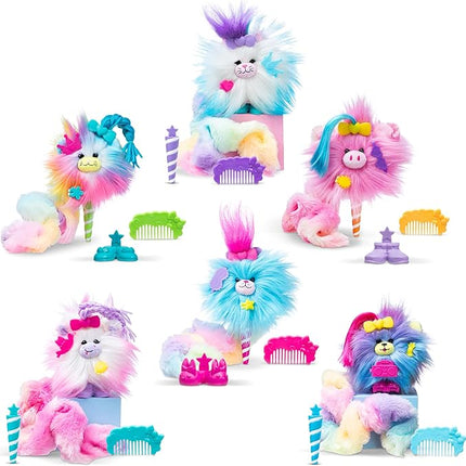 Surprise Collectible Plush, Furry Stuffed Animal, Surprise Toy for Girls, Boys, Kids and Toddlers (Pack of 2)