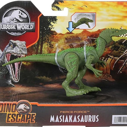 Mattel Jurassic World Fierce Force Dinosaur Action Figure, Masiakasaurus Dino Toy with Movable Joints, Realistic Sculpting & Single-Strike Motion