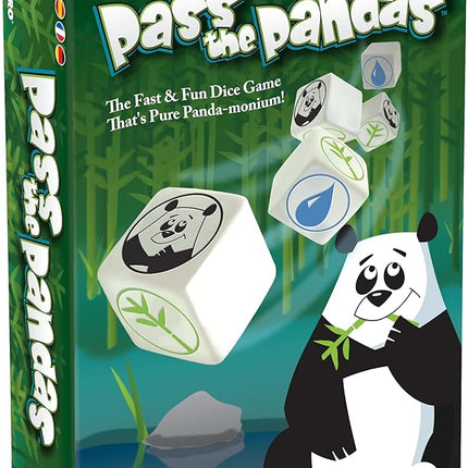 Pass The Pandas - Family-friendly activity, dice rolling game, fun party option, kids' dice game, board game for kids, strategy play, fast-paced fun