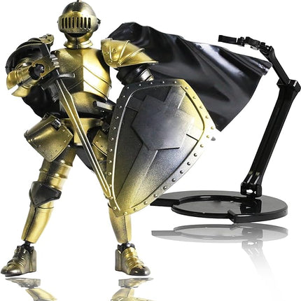 Medieval Knight T13 Action Figure Movable Dummy Robot Warrior Multi-Jointed Titan 13 Collectible Figure for Kids and Collectors
