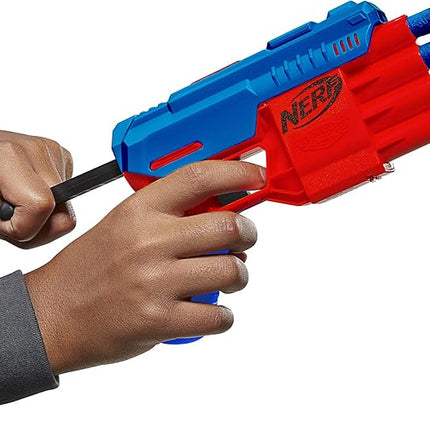 NERF Alpha Strike Claw QS-4 Blaster 4 Official Elite Foam Darts