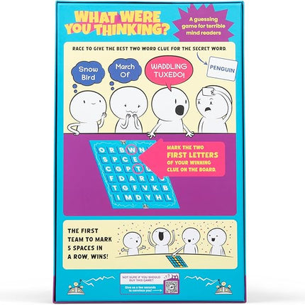 Exploding Kittens What were You Thinking? A Hilarious Guessing Board Game - Party Game for Ages 10 and up - Great for Adults, Teens, and Kids - 3 Players or More