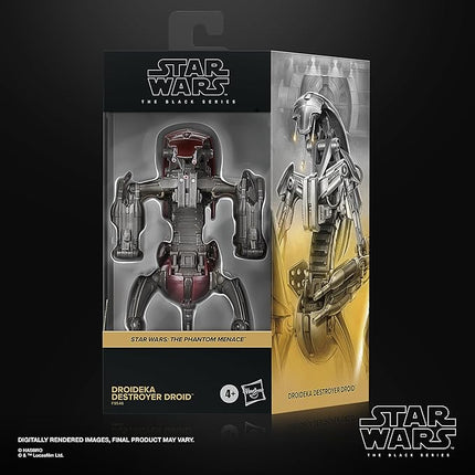 Star Wars The Black Series Droideka Destroyer Droid Star Wars: The Phantom Menace 6 Inch Action Figure