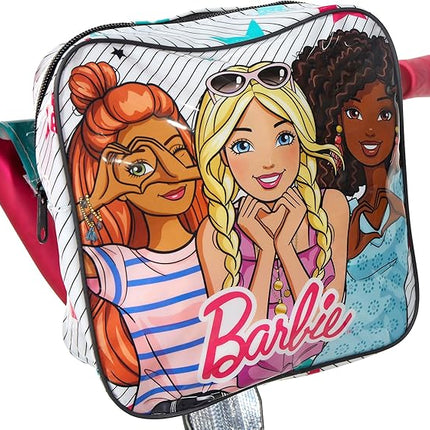 Dynacraft Barbie 12-18 Inch Girls BMX Bike for Age 3-9 Years - Fun and Stylish Design, Sturdy and Durable, Perfect for Kids Learning to Ride, Easy to Assemble, Ideal for Young Riders