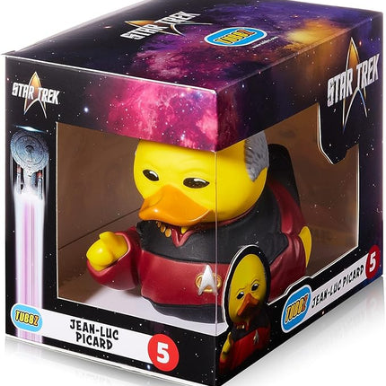 TUBBZ Boxed Edition Jean-Luc Picard Collectible Vinyl Rubber Duck Figure - Official Star Trek Merchandise - TV, Movies & Video Games