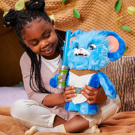 Star Wars: Young Jedi Adventures Jabberin' Jedi Nubs, Electronic Plush, Lights & Sounds, Toys, Preschool Toys for 3 Year Old Boys & Girls