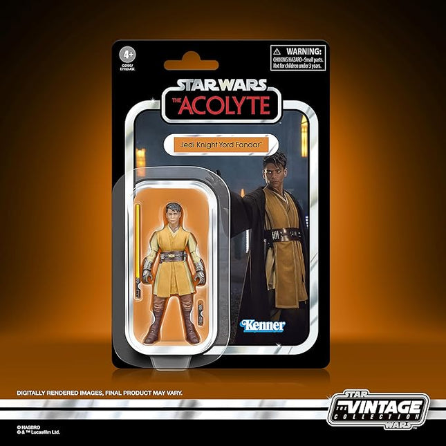 STAR WARS The Vintage Collection Jedi Knight Yord Fandar, The Acolyte 3.75 Inch Collectible Action Figure
