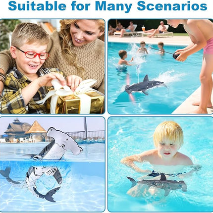 Remote Control Shark Toys for Pool,RC Shark Water Toys