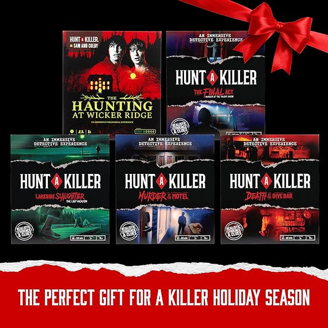 Hunt A Killer: The Final Act: Murder at The Talent Show, an Immersive True Crime Experience, for Fans of Criminal Minds, A Mystery Party Game for Adults Ideas