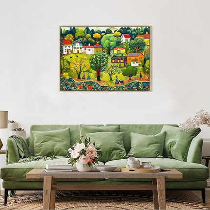 Woods Wild Roads Jigsaw Puzzle, 1000 Piece Puzzle for Adults, Impossible Hard Difficult Challenging Puzzles for Adults 1000 Pieces, Home Decoration Puzzle, Interlock Perfectly No Dust