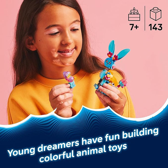 LEGO DREAMZzz Bunchu's Creative Animal Adventures - Fantasy Bunny Toy for Kids, Boys and Girls, Ages 7+ - 20 Building Options - Building Set with Izzie Minifigure - Gift Idea for Birthdays - 71488