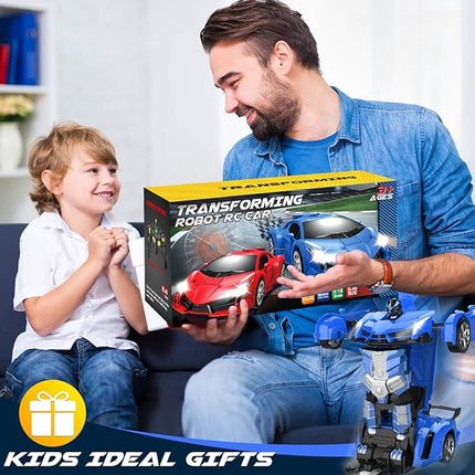 Dolanus Remote Control Car - Transform Robot RC Cars, Toys for Ages 5-7, Boys' Toys, Gifts for Boys & Kids