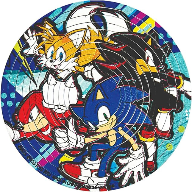 Spin Flip Puzzle: Sonic Speed, 12 Rings, 3D Puzzle, Challenging, Fun, Interactive Brain Teaser for Kids and Adults, Stimulates Creativity