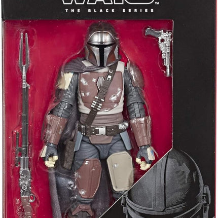 STAR WARS The Black Series The Mandalorian Toy 6" Scale Collectible Action Figure, Toys for Kids Ages 4 & Up