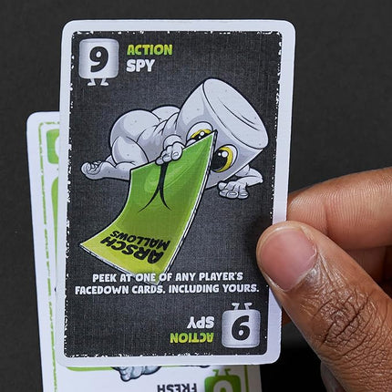 Hasbro Gaming Arschmallows Game | Marshmallow Butt Game | Funny Party Card Games for Teens, Adults, and Families | 2 to 6 Players | Indoor Summer Activities | Ages 13+ (Amazon Exclusive)