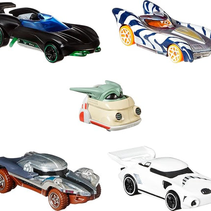 Hot Wheels Star Wars The Mandalorian Character Car 5-Pack