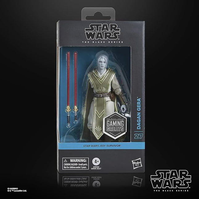 STAR WARS The Black Series Dagan Gera, Jedi: Survivor Gaming Greats Collectible 6 Inch Action Figure