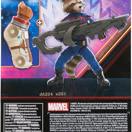 Marvel Legends Series Rocket, Guardians of The Galaxy Vol. 3 6-Inch Collectible Action Figures, Toys for Ages 4 and Up