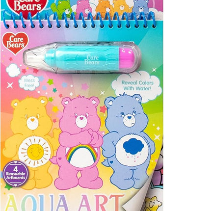Care Bears Aqua Art, Paint with Water Books for Kids, Reusable Water-Reveal Activity, Mess Free Coloring for Toddlers, Fun Toddler Toys, Road Trip Activities for Kids, Airplane Toys for Toddlers 1-3