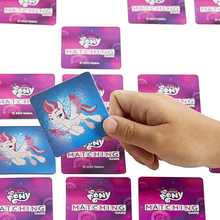 Hasbro Gaming My Little Pony Matching Game for Kids | 1+ Players | Preschool Board Games for Clasroom | Back to School Gifts | Ages 3+